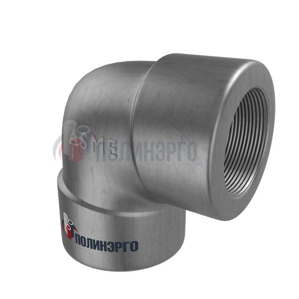 Каталог Отвод резьбовой 90° 1/8 DN 6  THRD NPT-F ASTM A350 ASME B16.11