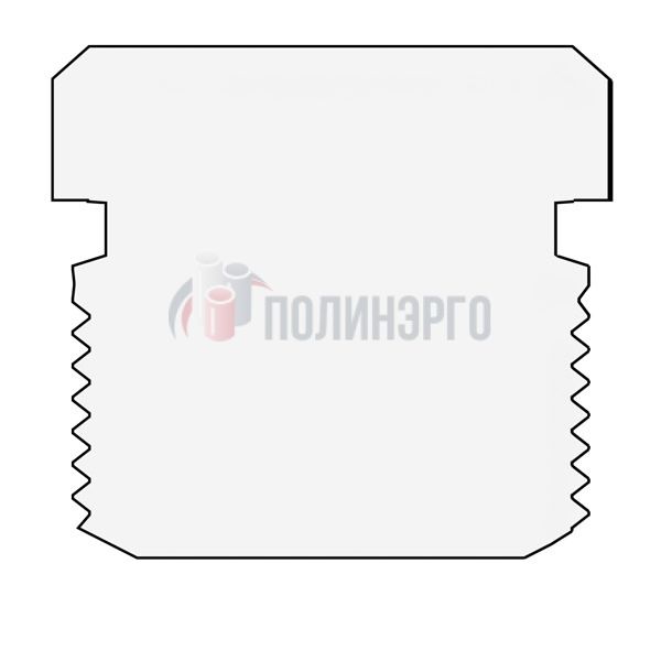  Пробка круглая шестигранная 1 1/2 ( DN 40мм) NPT-М ASME B16.11 (углеродистые и легированные стали) - фото 2
