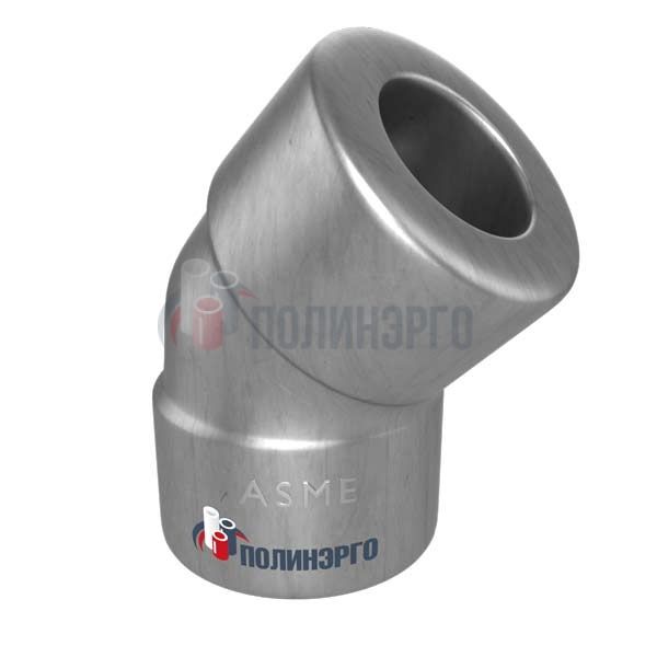 Каталог Отвод 45° 1/8 DN 6  SW ASTM A105 ASME B16.11